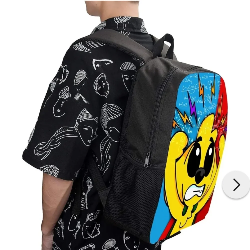Cartoon Lightweight Waterproof Bookbag